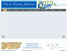 Tablet Screenshot of fayetteal.org